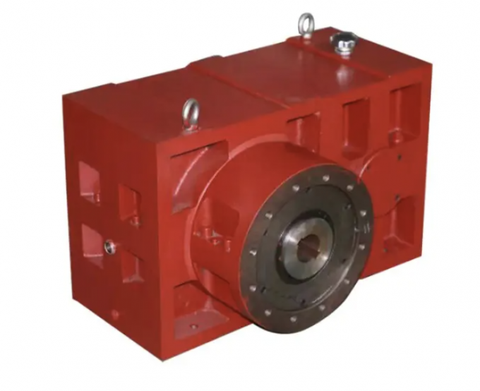 20 Hp ZLYJ Double Reduction Gearbox Right Angle Worm reducer 2